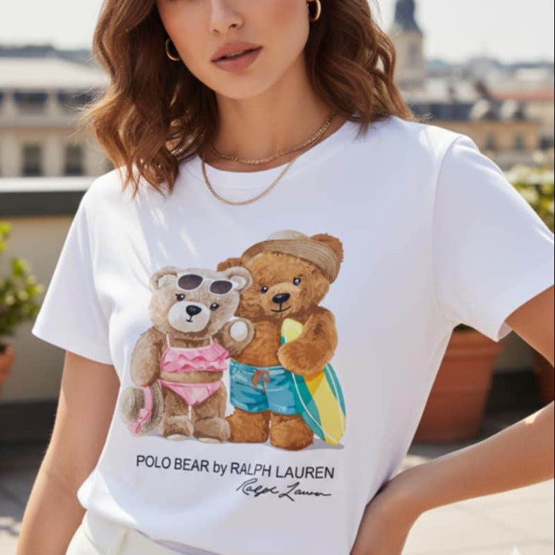 Тениска с принт RL43