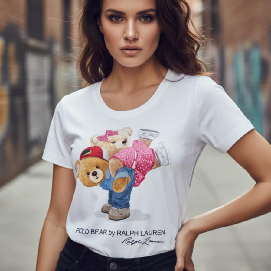 Тениска с принт RL46