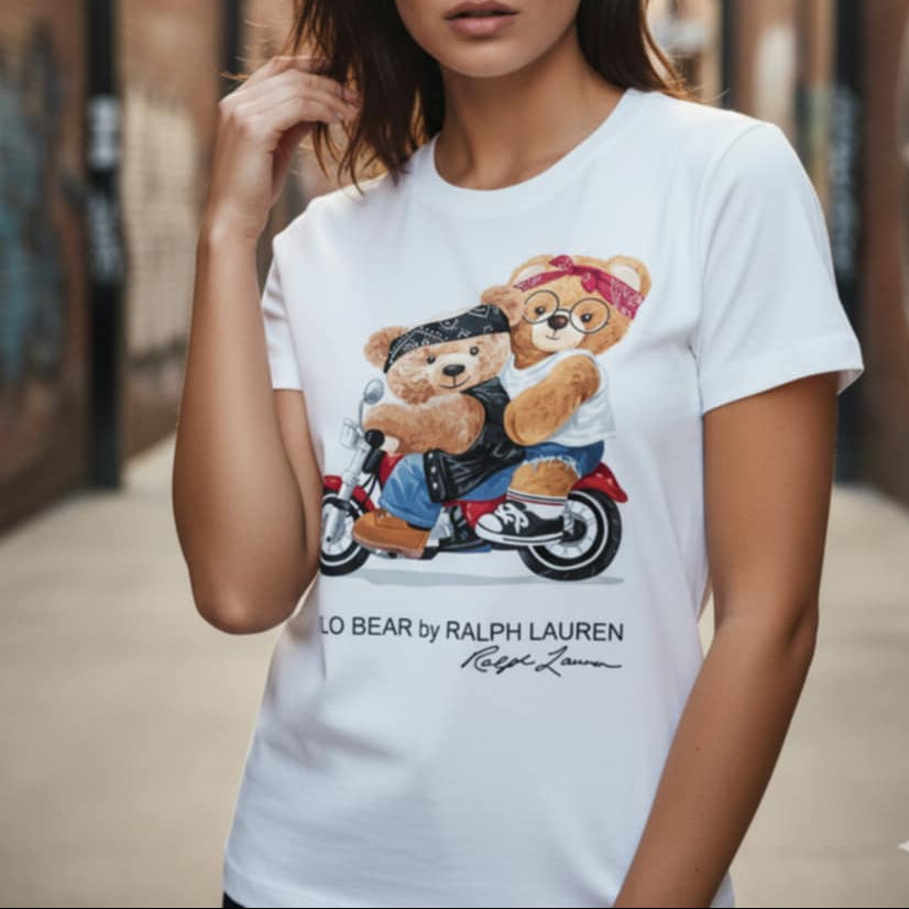 Тениска с принт RL47