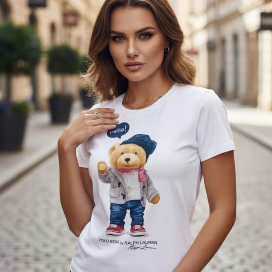 Тениска с принт RL50