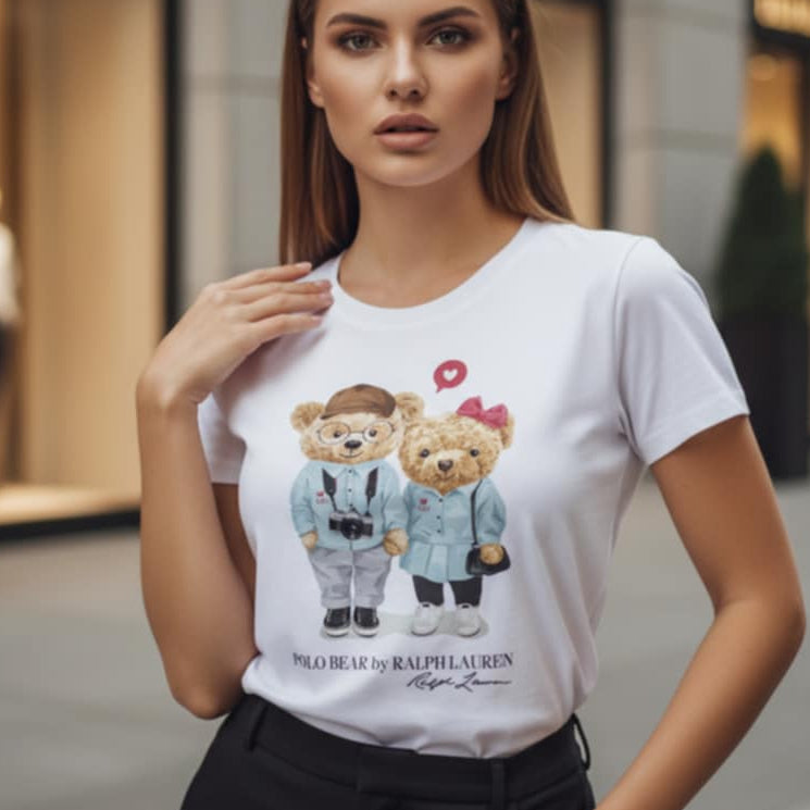 Тениска с принт RL52