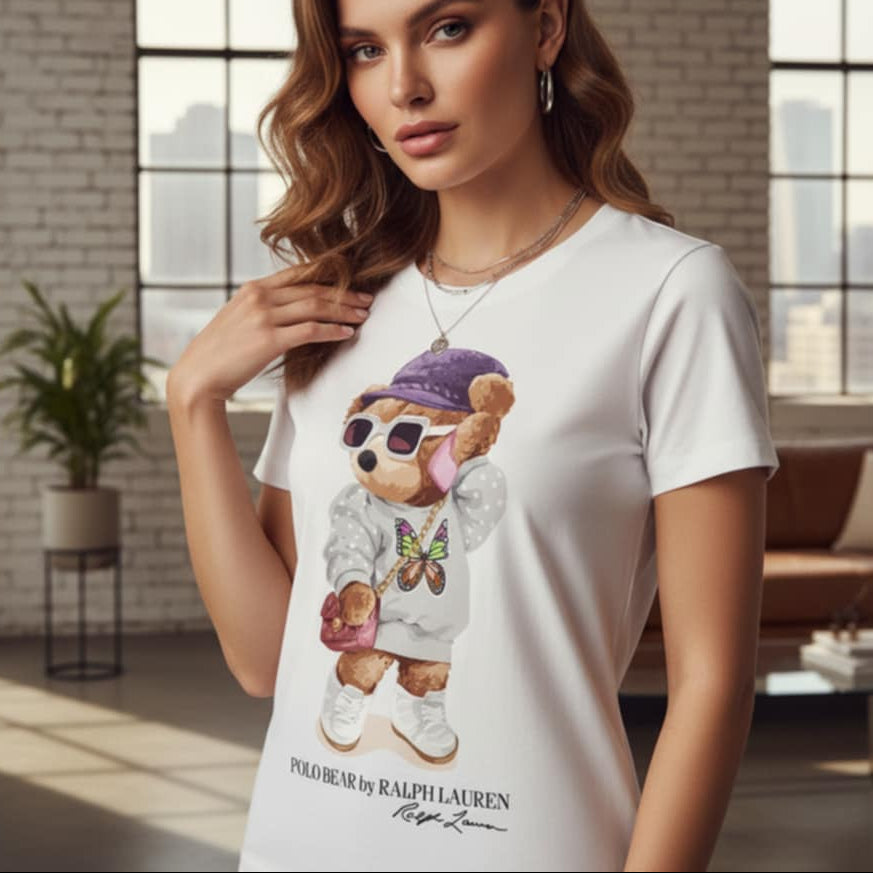 Тениска с принт RL53