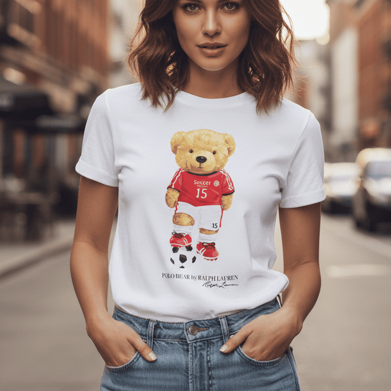 Дамска тениска с мече