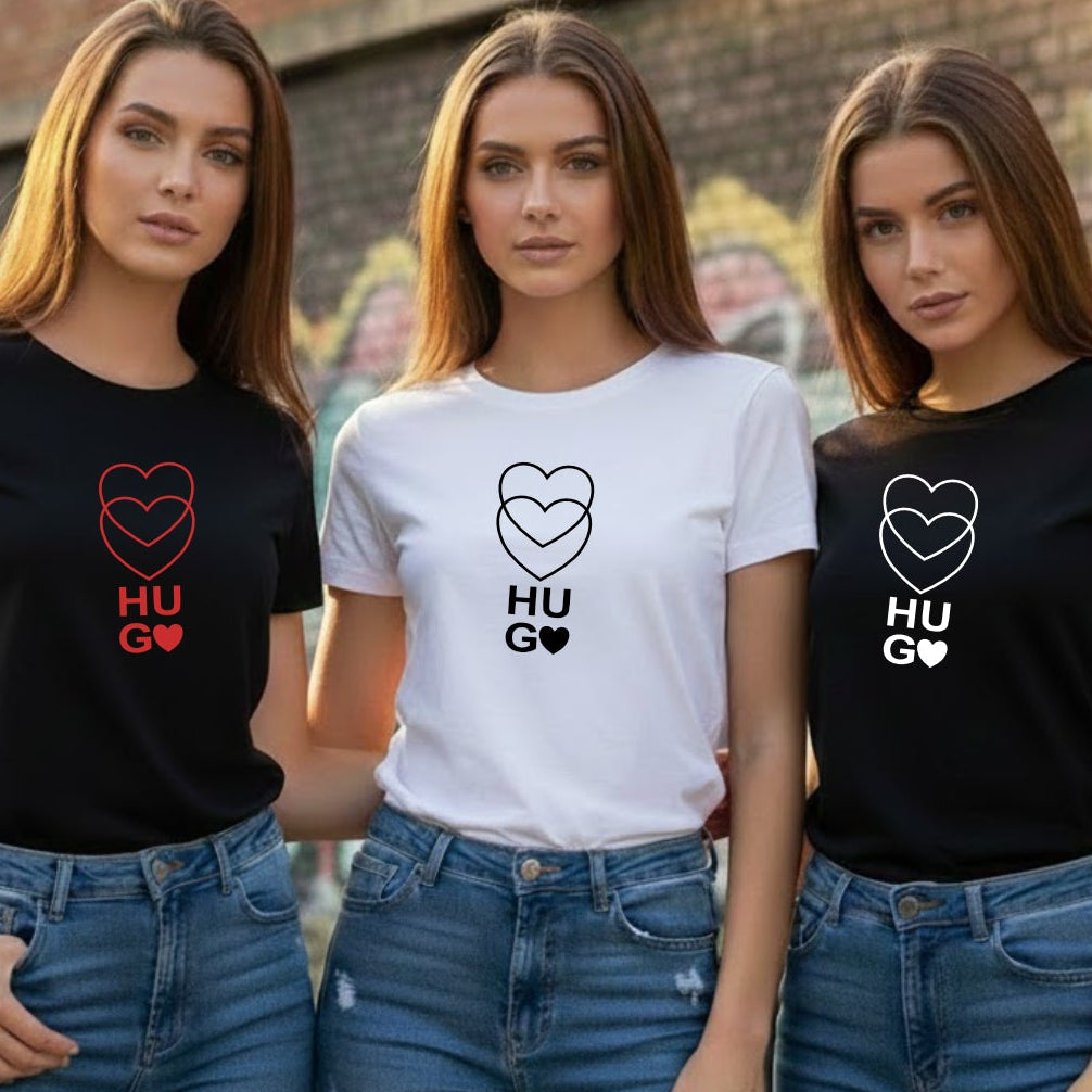 Пакет дамски тениски - 3 броя HB01