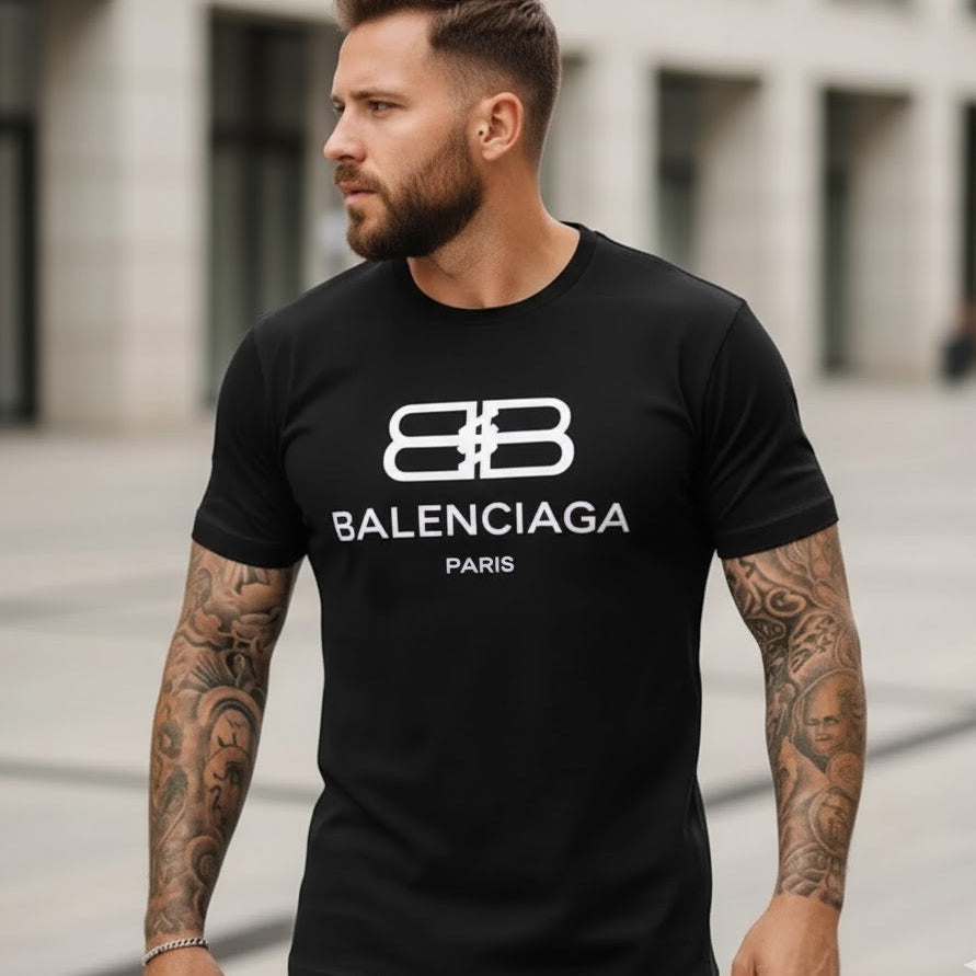 Мъжка тениска с велур 126