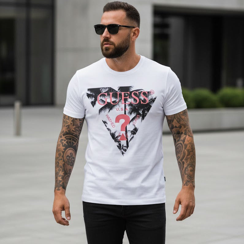 Мъжка тениска с принт 112